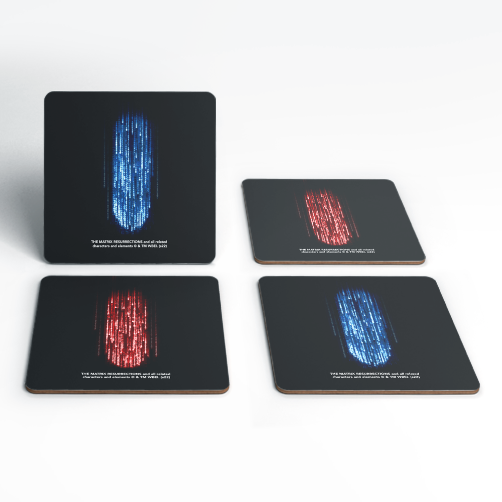 Matrix Pills Coaster Set Image 1