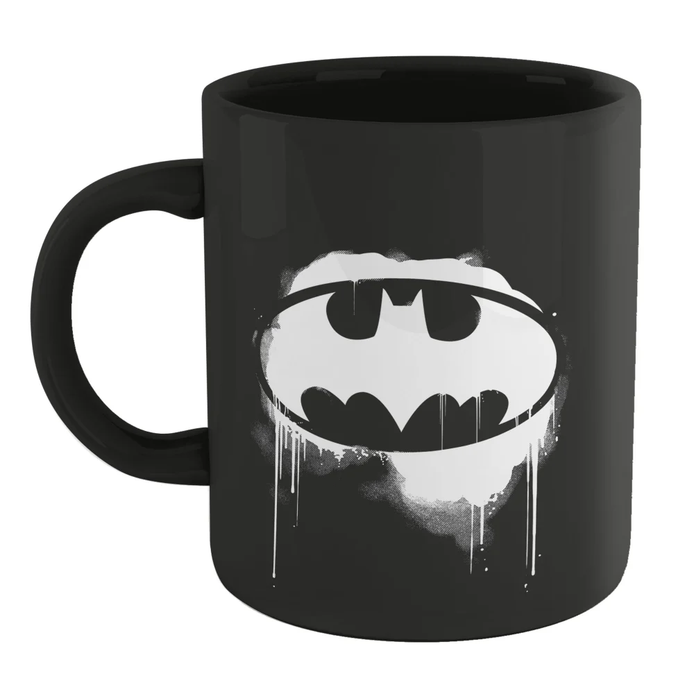 Batman Graffiti Mug - Black Image 1