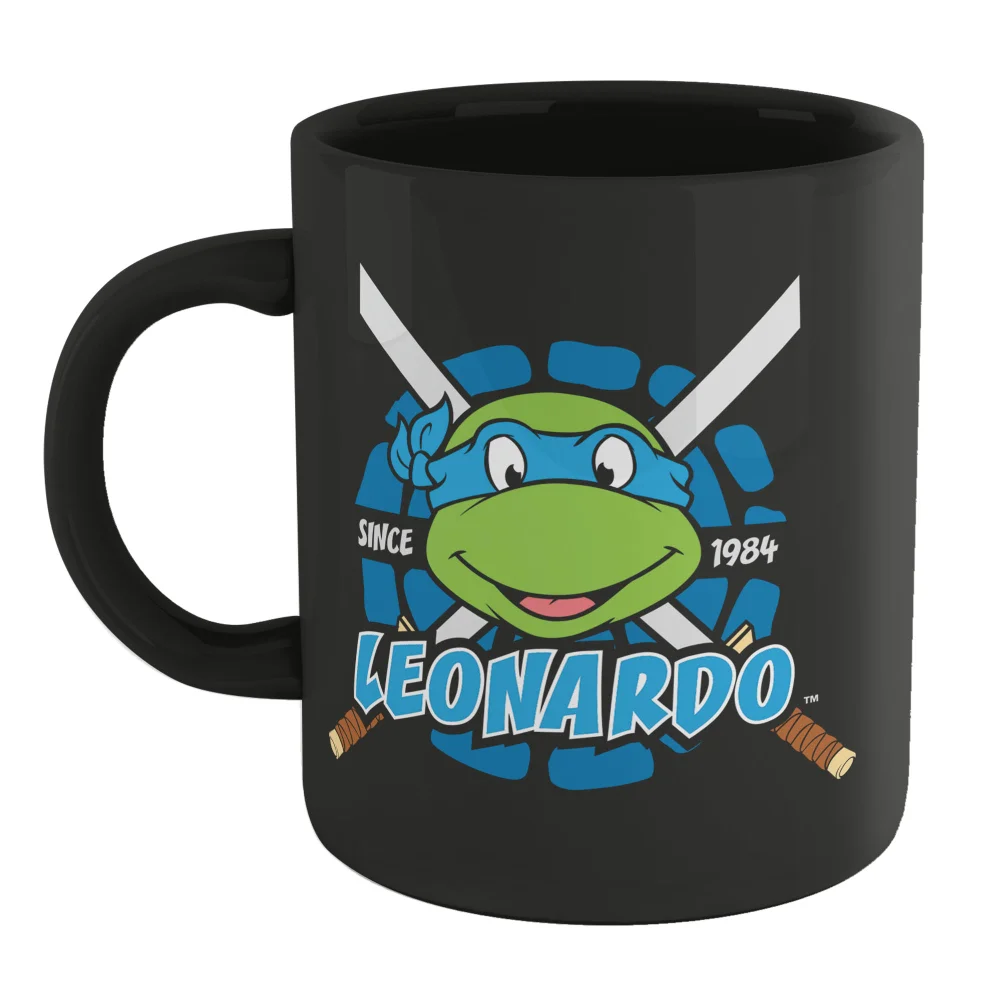 Teenage Mutant Ninja Turtles Leonardo Mug - Black Image 1