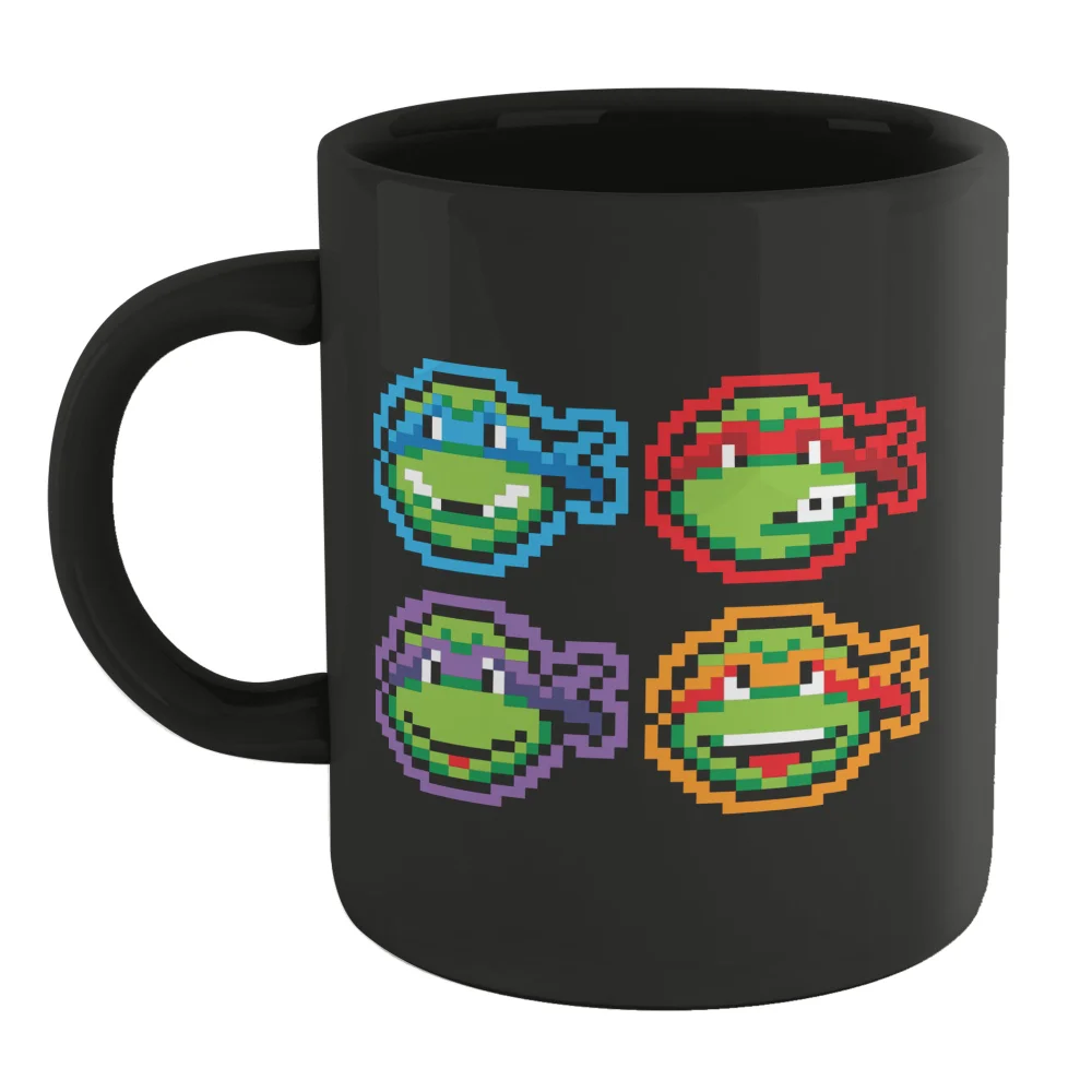 Teenage Mutant Ninja Turtles Team Turtles Mug - Black Image 1