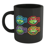 Teenage Mutant Ninja Turtles Team Turtles Mug - Black