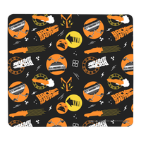 Back To The Future BTTF Icons Gaming Mouse Mat