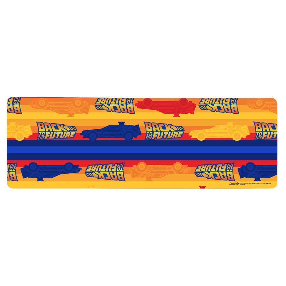 Back To The Future Retro Gaming Mouse Mat - Medium Image 1