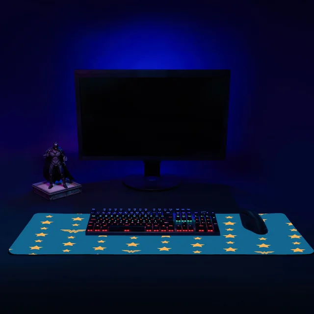 Wonder Woman Stars Gaming Mouse Mat