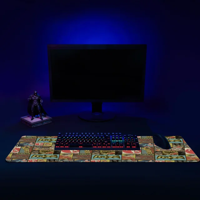 Justice League Vintage Gaming Mouse Mat