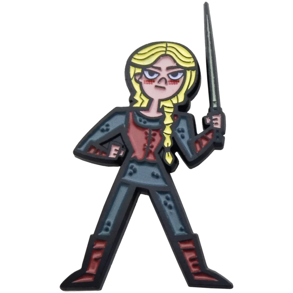 DUST! The Witcher - Ciri Enamel Pin Badge - Limited Edition Exclusive To Zavvi Image 1