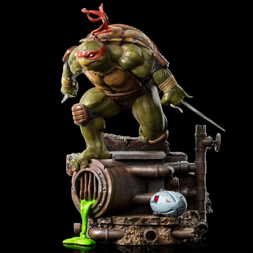 Iron Studios Teenage Mutant Ninja Turtles Raphael 1/10 BDS Art Scale Statue Image 1