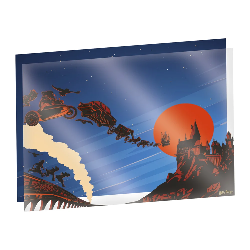 Fan-Cel Harry Potter Transport to Hogwarts Limited Edition Cell Artwork Image 1