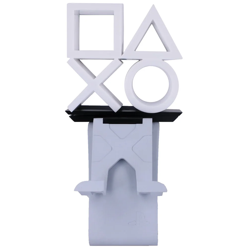 Cable Guys Playstation Logo Light Up Ikon Controller and Smartphone Stand Image 1