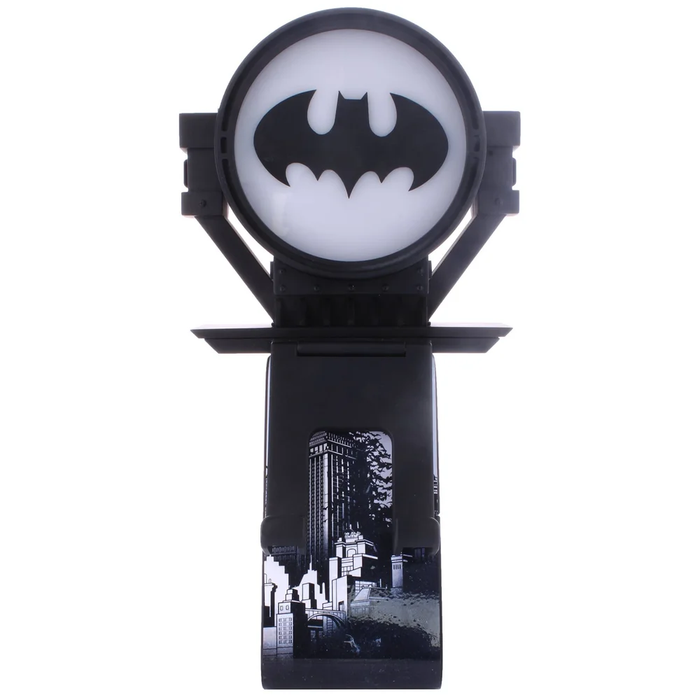 Cable Guys DC Comics Batman Bat Signal Light Up Ikon Controller and Smartphone Stand Image 1