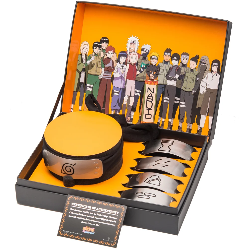 Naruto Shippuden Headband Collectors Set Image 1
