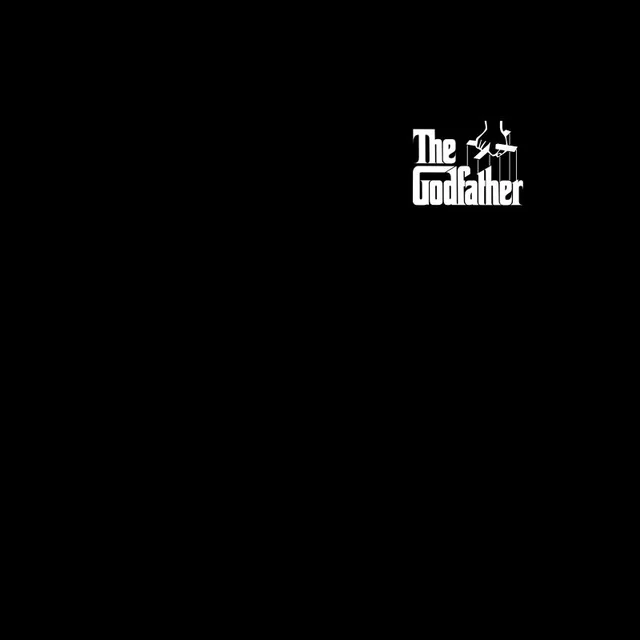 The Godfather Logo Unisex T-Shirt - Black
