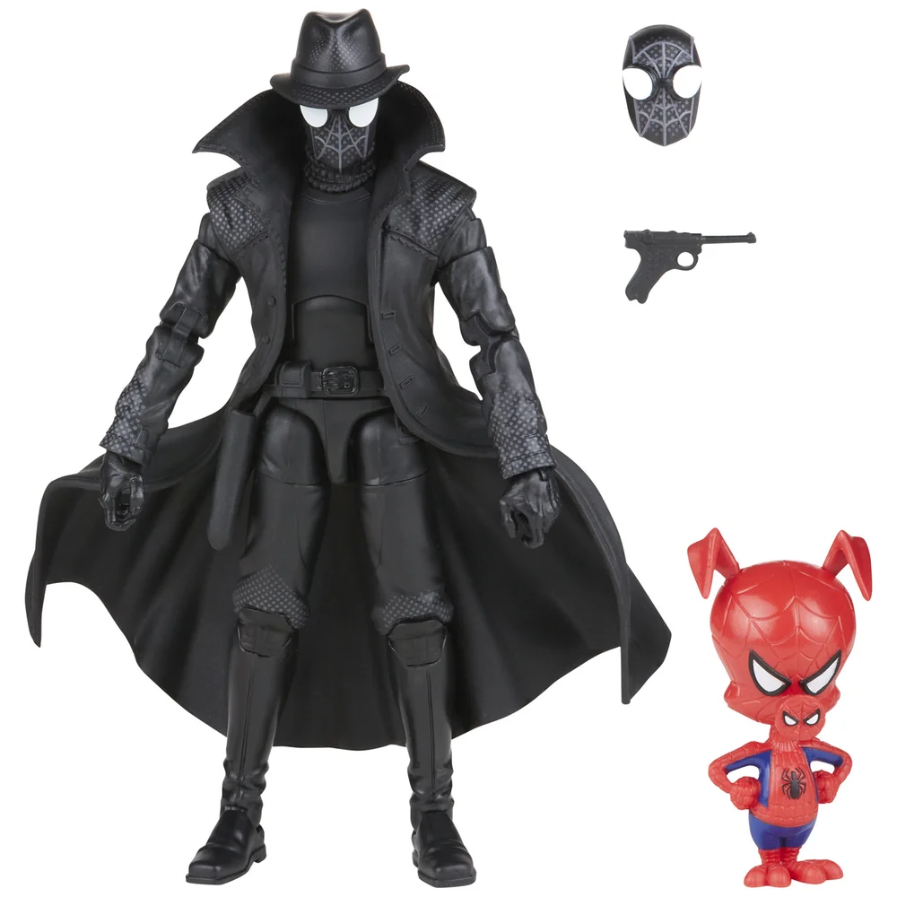 Hasbro Marvel Legends Series 60th Anniversary Spider-Man Noir and Spider-Ham 6 Inch Action Figure Image 1