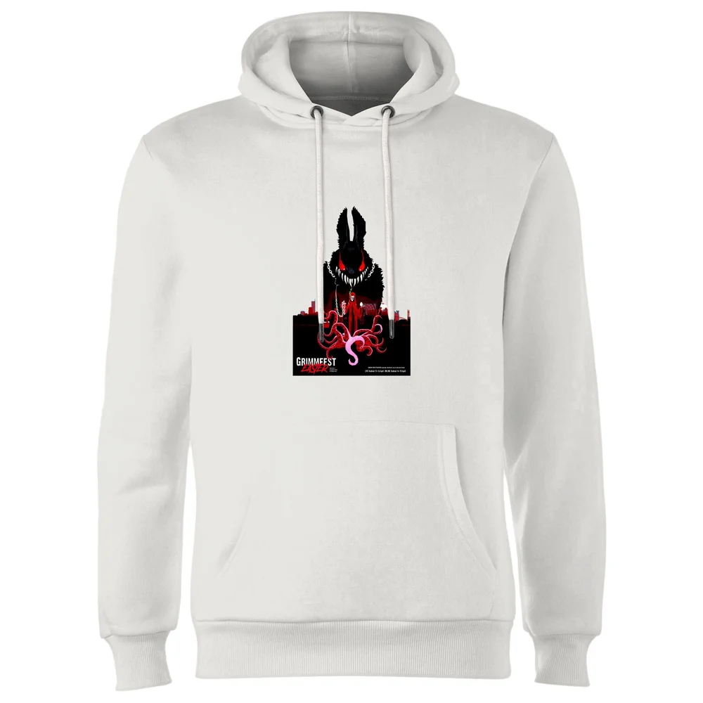 Grimmfest 2022 Easter Bunny Hoodie - White - S Image 1
