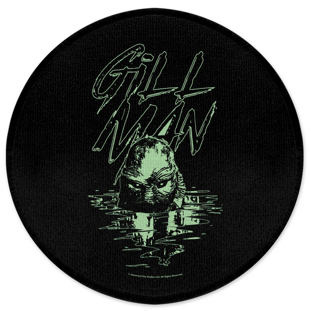 Universal Monsters Gill Man Round Bath Mat Image 1