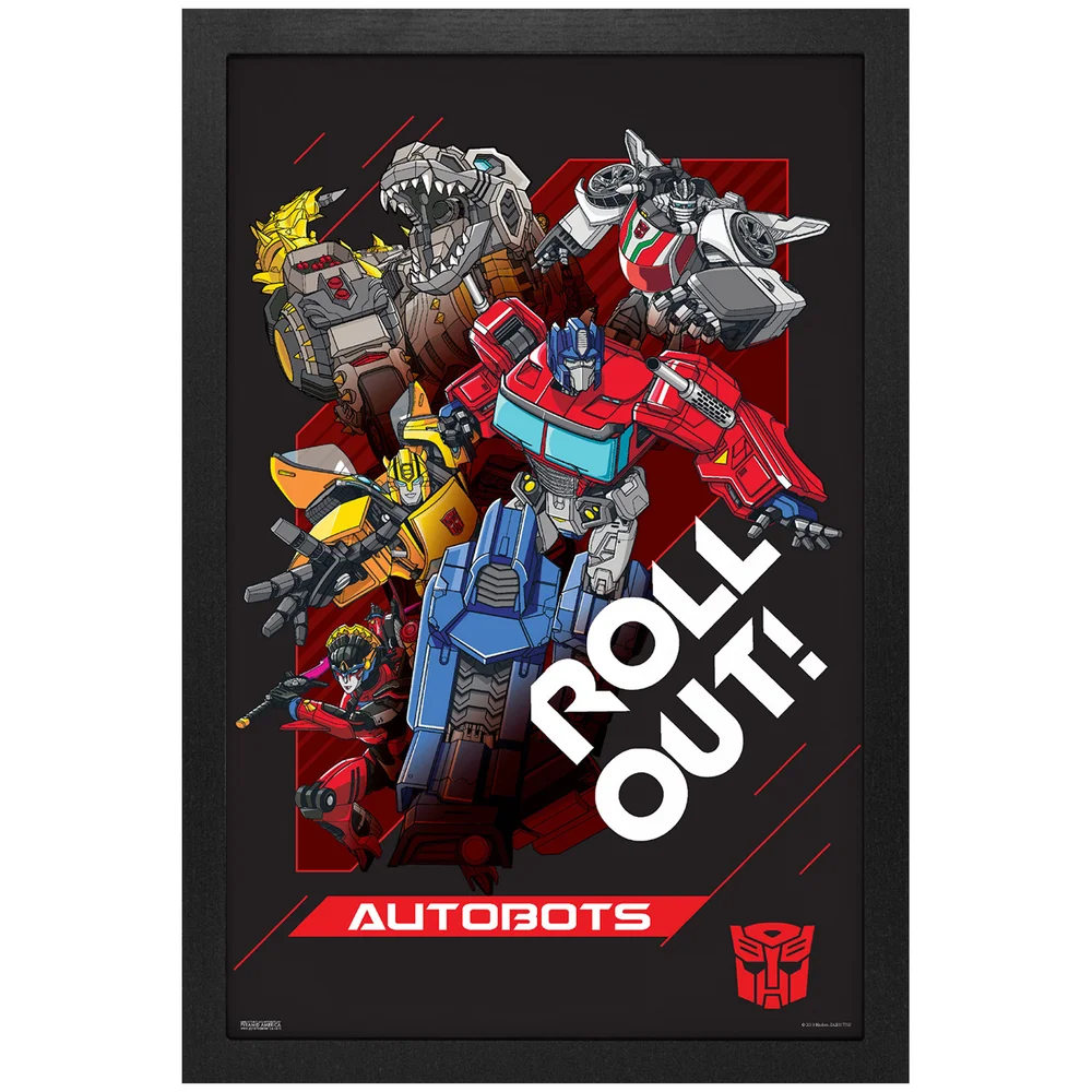Transformers Autobots Roll Out Framed Art Print Image 1