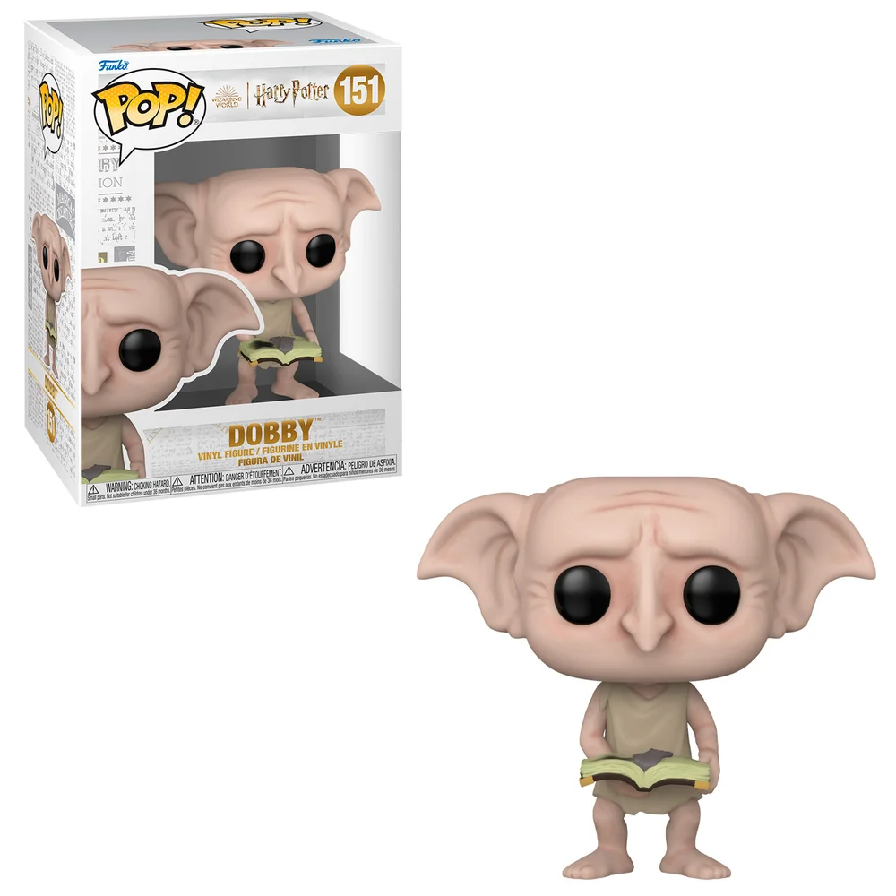 Harry Potter Chamber of Secrets 20th Anniversary Dobby Funko Pop! Vinyl Image 1
