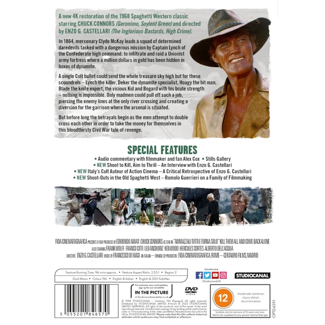 Kill Them All and Come Back Alone (Cult Classics)