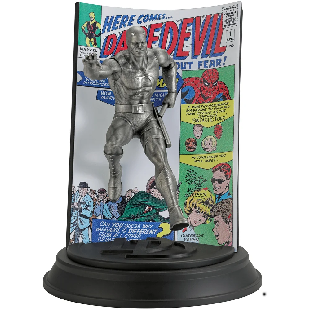 Royal Selangor Limited Edition Marvel Daredevil #1 Pewter Figurine (800 Pieces Worldwide) Image 1