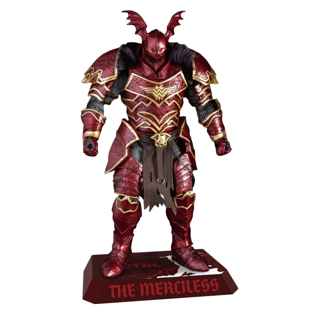 Beast Kingdom Dark Nights: Metal Dynamic 8ction Heroes Figure - The Merciless (Red Edition) (SDCC 2022 Exclusive) Image 1
