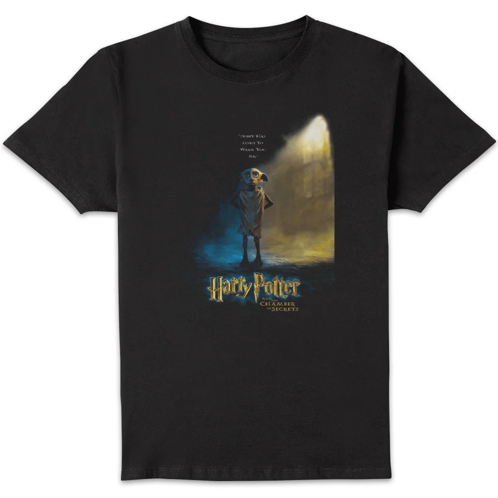 Harry Potter Chamber Of Secrets - Dobby Unisex T-Shirt - Black - S Image 1