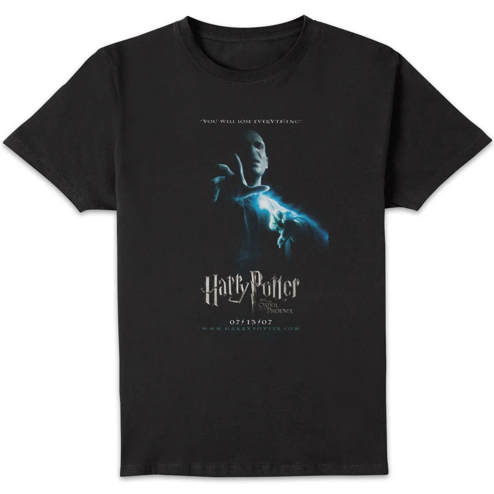 Harry Potter Order Of The Phoenix Unisex T-Shirt - Black - S Image 1