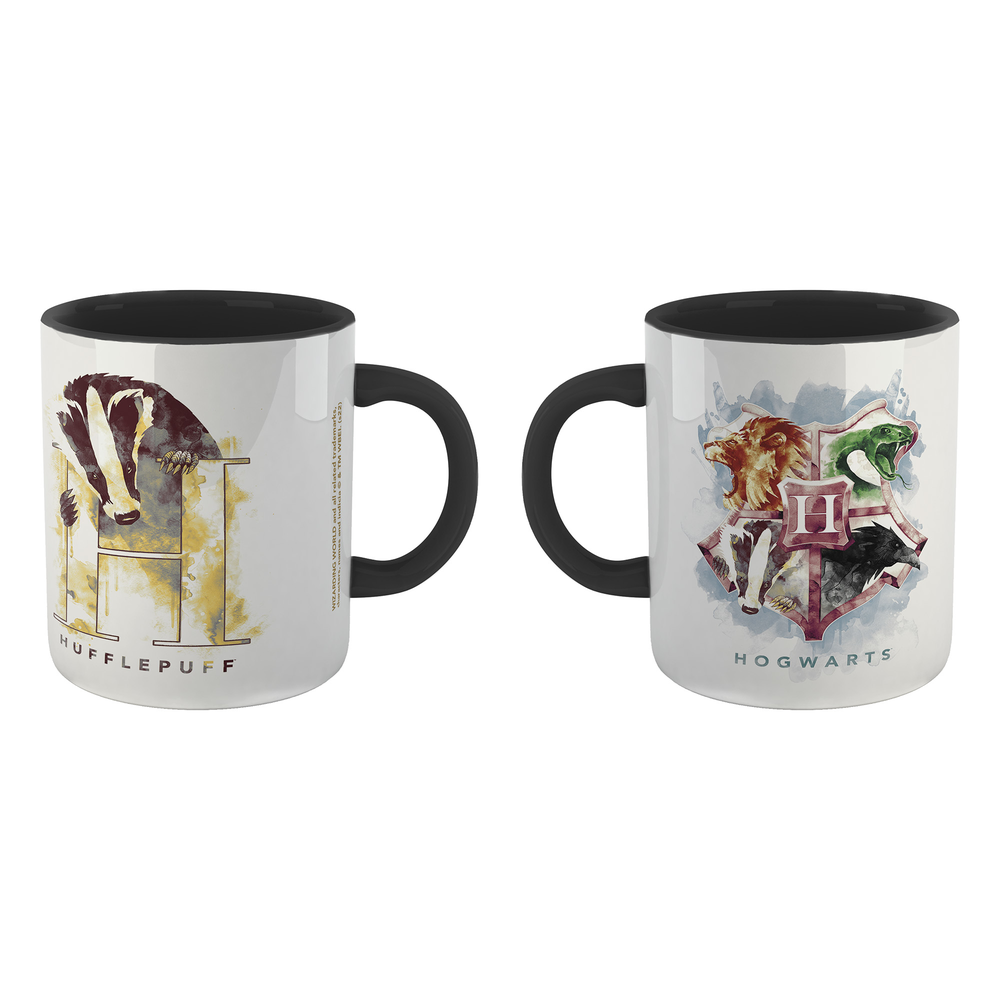 Harry Potter Hufflepuff Mug - Black Image 1