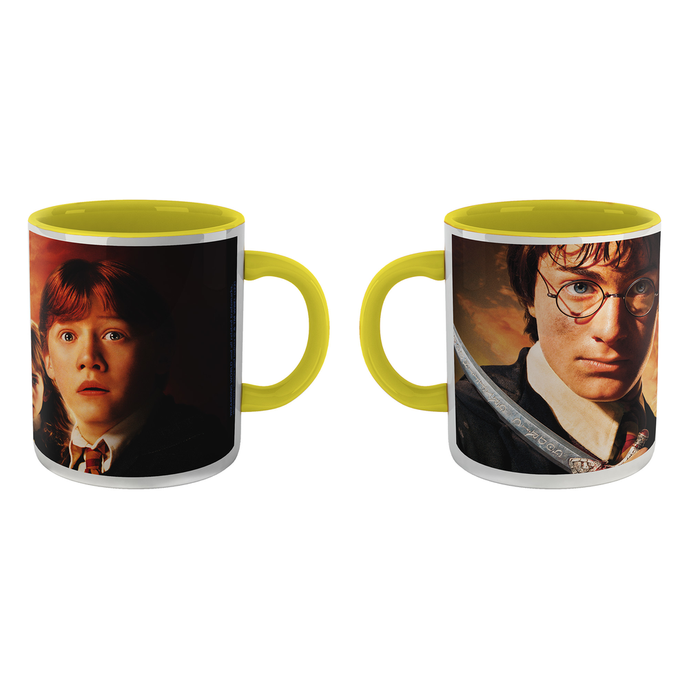 Harry Potter Chamber Of Secrets Mug - Yellow Image 1