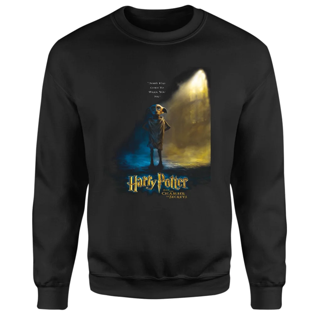 Harry Potter Chamber Of Secrets - Dobby Sweatshirt - Black - XS Image 1