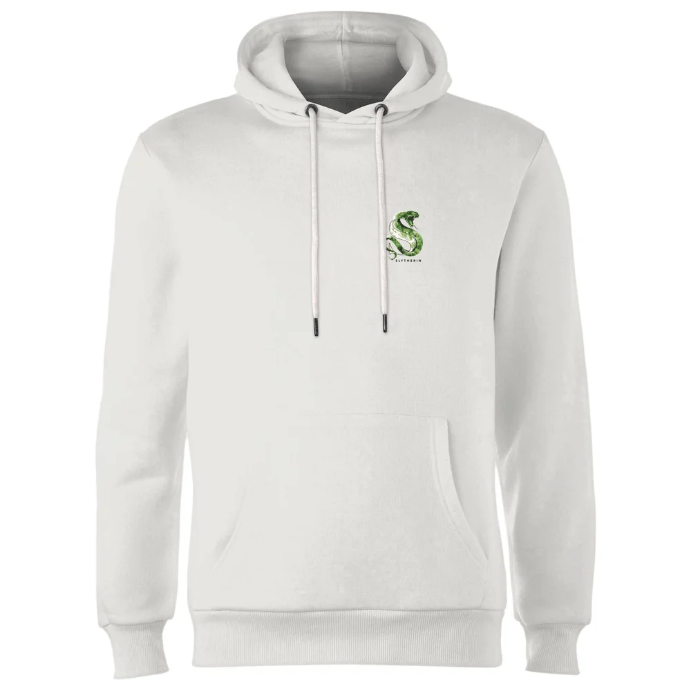 Harry Potter Slytherin Hoodie - White - S Image 1