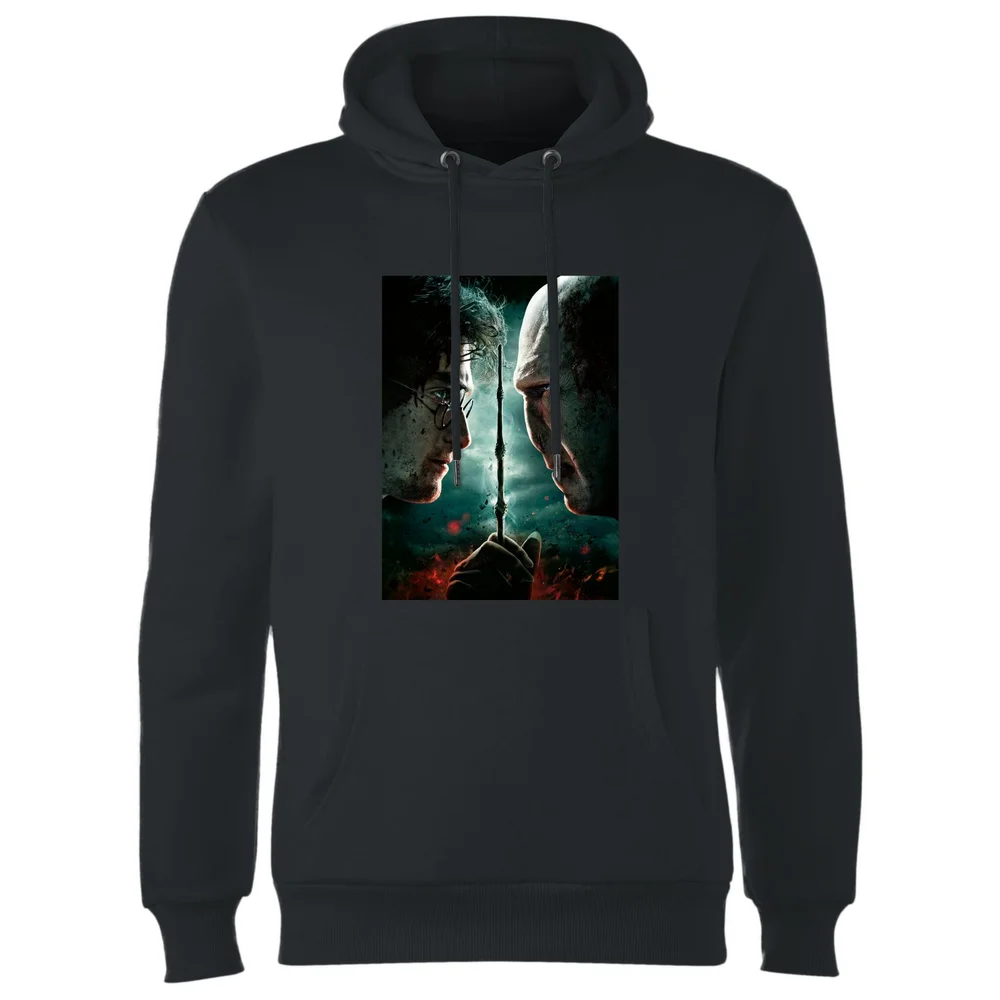 Harry Potter Deathly Hallows - Part 2 Hoodie - Black - S Image 1