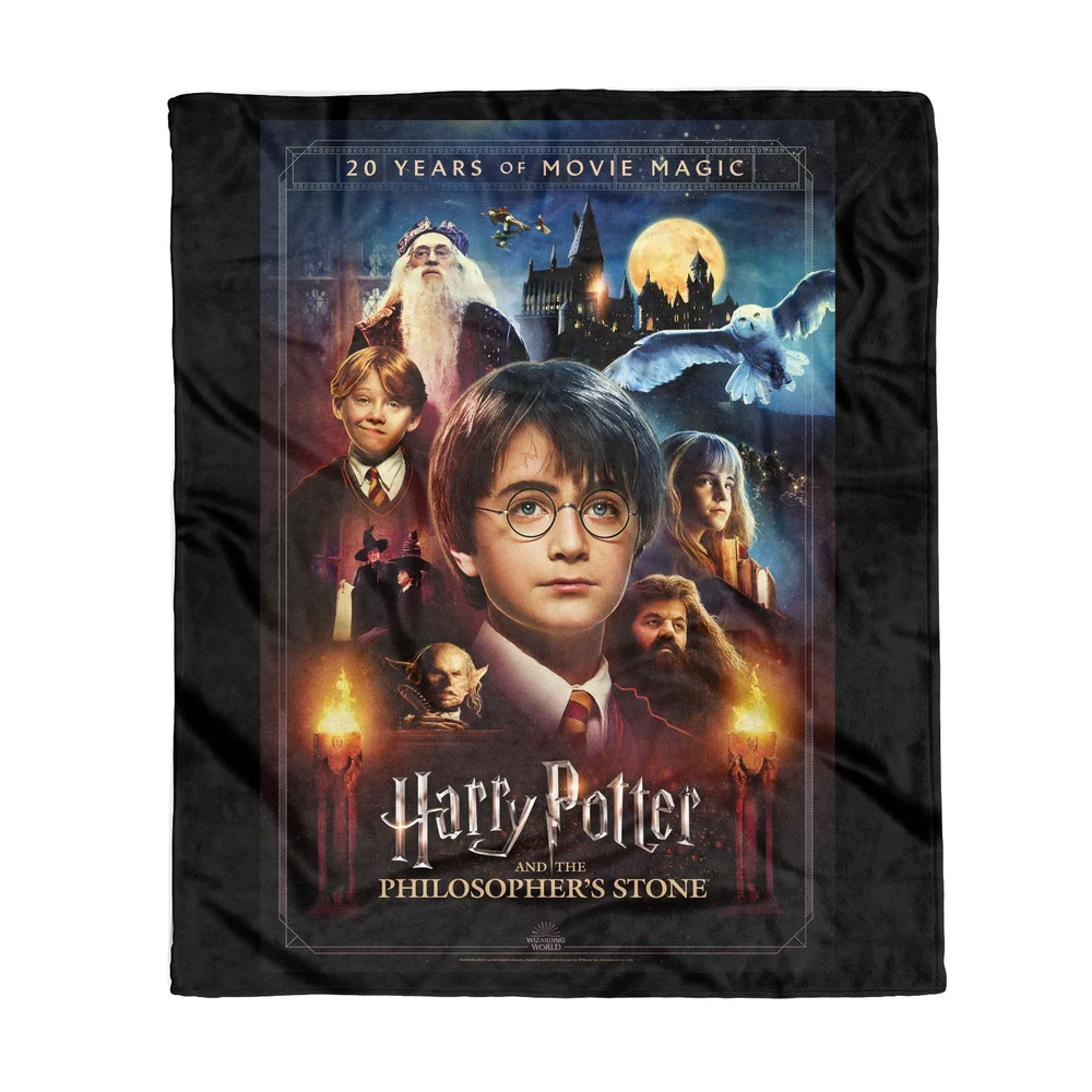 Harry Potter Philosopher's Stone Fleece Blanket - L Image 1