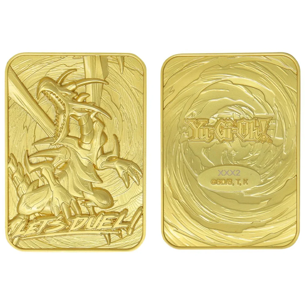 Fanattik Yu-Gi-Oh! Limited Edition 24K Gold Plated Collectible - Red Eyes B. Dragon Image 1