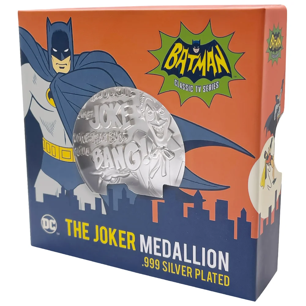 Fanattik The Joker .999 Silver Plated Medallion Image 1