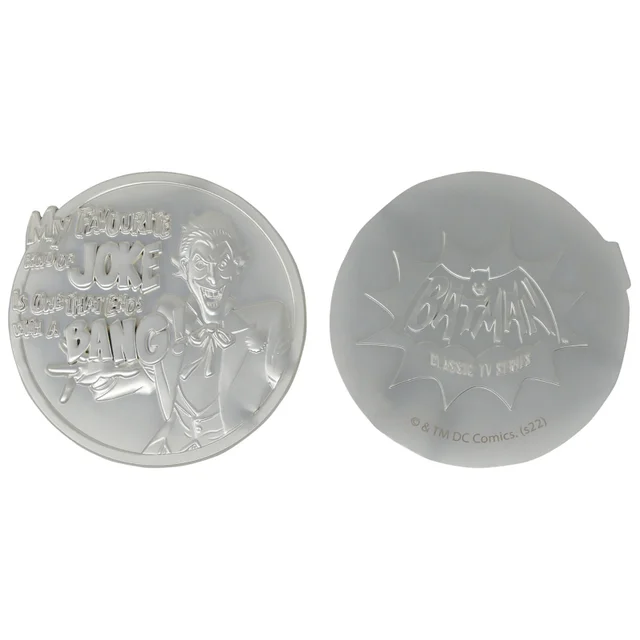 Fanattik The Joker .999 Silver Plated Medallion