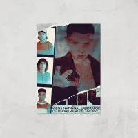 Stranger Things National Laboratory Giclee Art Print