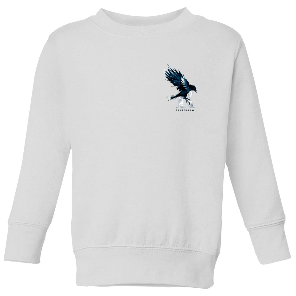 Harry Potter Ravenclaw Kids' Sweatshirt - White - 11-12 Years Image 1