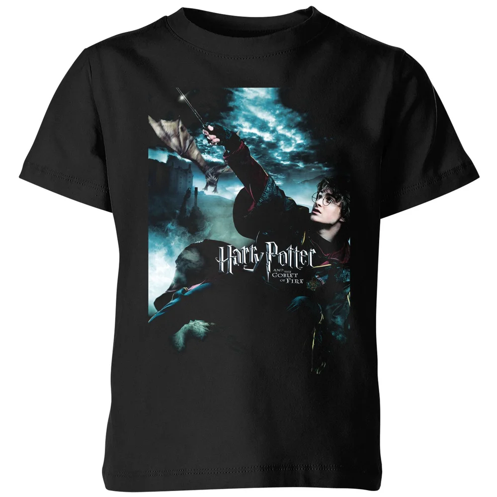 Harry Potter Goblet Of Fire Kids' T-Shirt - Black - 3-4 Years Image 1
