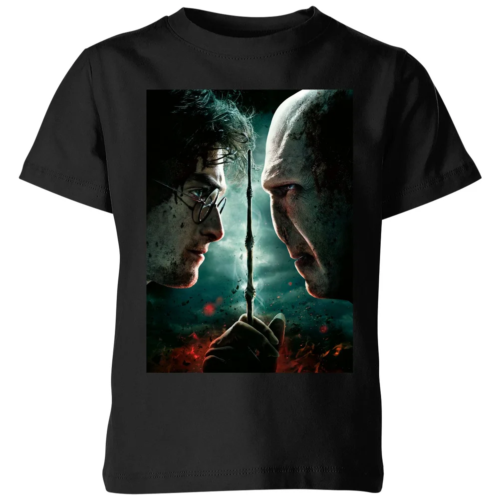 Harry Potter Deathly Hallows - Part 2 Kids' T-Shirt - Black - 3-4 Years Image 1