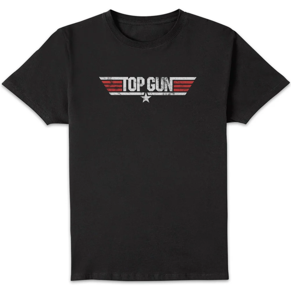 Top Gun Classic Logo Unisex T-Shirt - Black - S Image 1