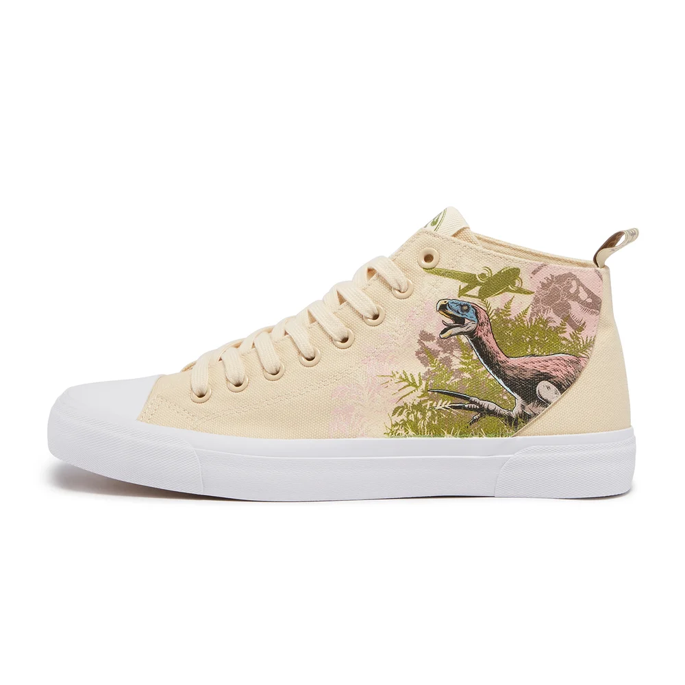 Akedo x Jurassic World Claws Out High Top - Cream - UK 5 / EU 38 / US Men's 5.5 / US Women's 7 Image 1