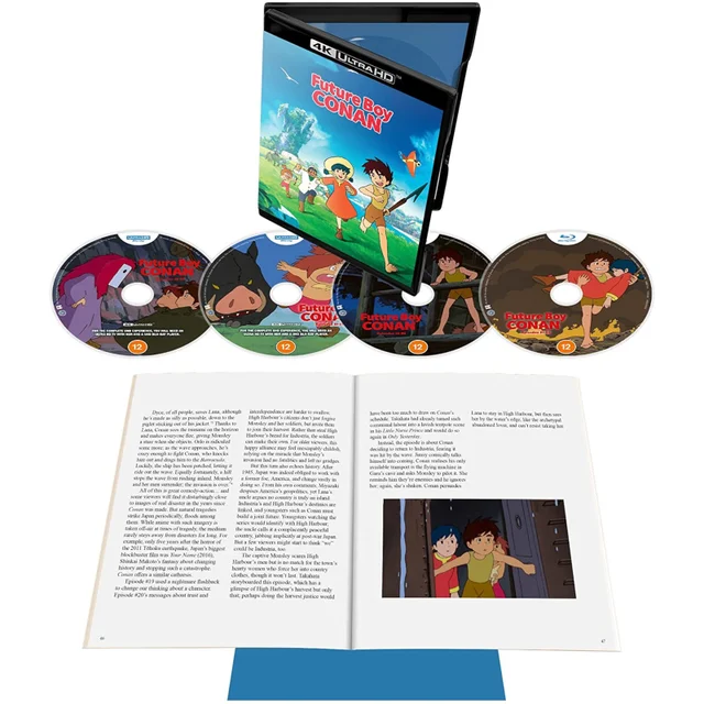 Future Boy Conan: Part 2 4K Ultra HD Collector's Limited Edition (Includes Blu-Ray)