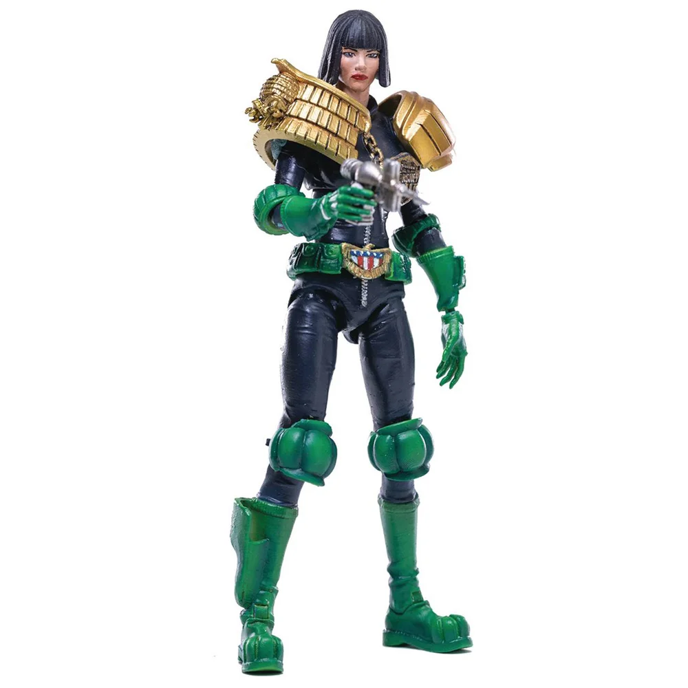 HIYA Toys Judge Dredd Exquisite Mini 1/18 Scale Figure -Judge Hershey Image 1
