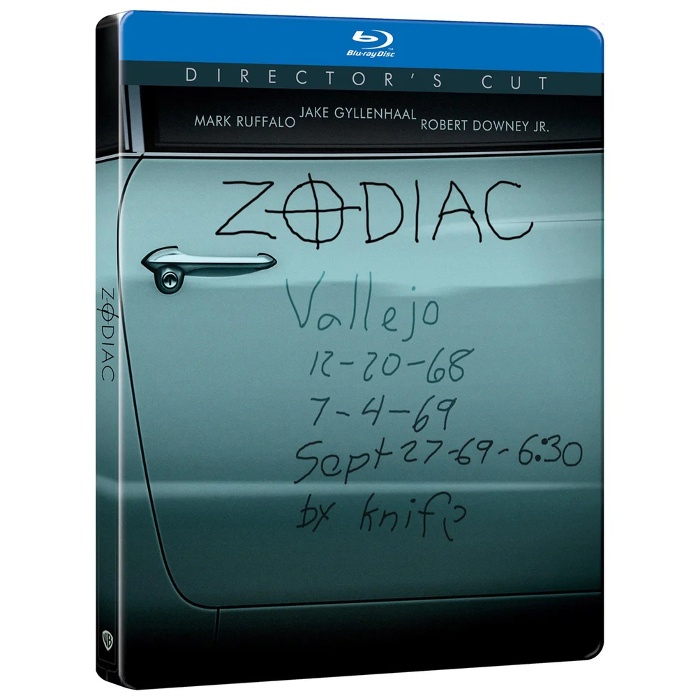 Zodiac: Director's Cut Zavvi Exclusive Steelbook Image 1