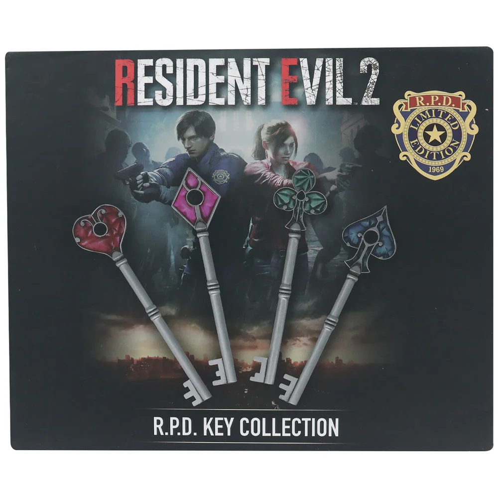 Fanattik Resident Evil 2 R.P.D Key Collection Image 1
