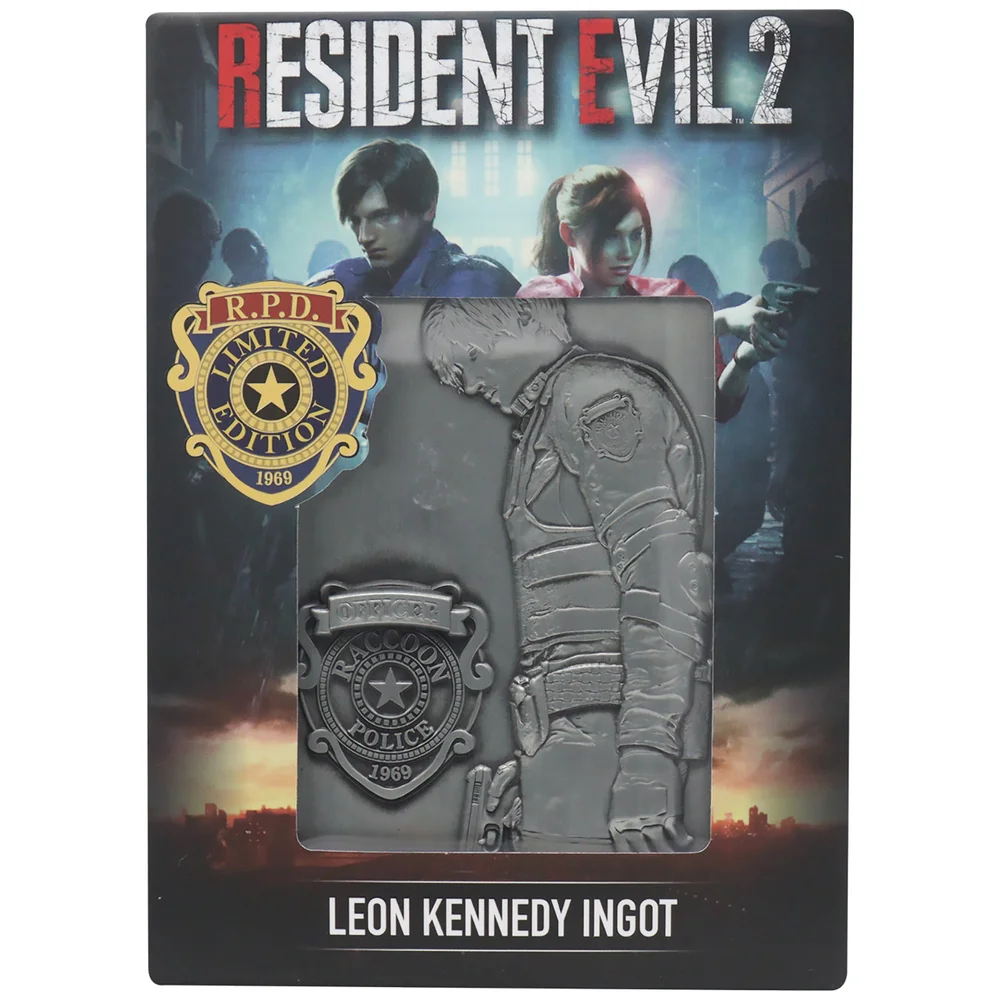 Fanattik Resident Evil 2 Limited Edition Leon S. Kennedy Ingot Image 1