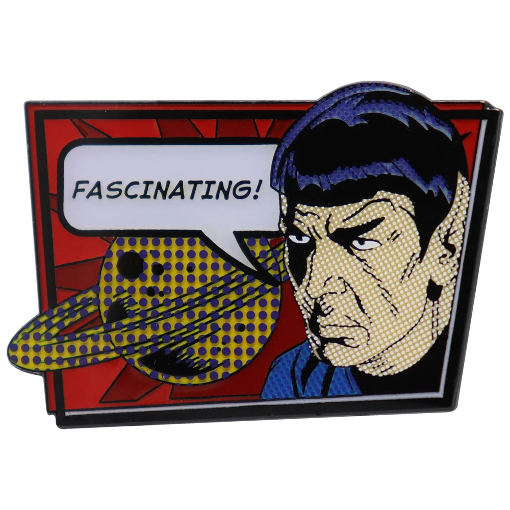 Fanattik Star Trek Limited Editon Spock Pin Badge Image 1