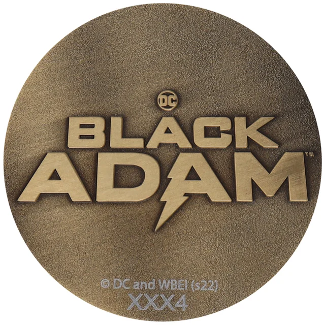 Fanattik Black Adam Limited Edition Justice Society of America Medallion
