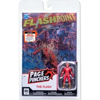 McFarlane DC Direct The Flash 3 Inch Action Figure with Flashpoint Comic Metallic Cover SDCC Variant
