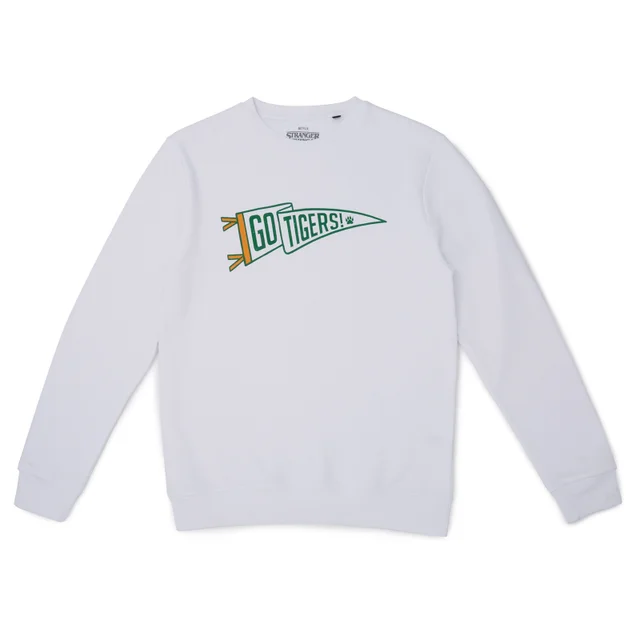 Stranger Things Go Tigers! Sweatshirt - White